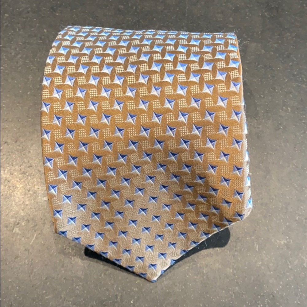 Zegna patterned tie